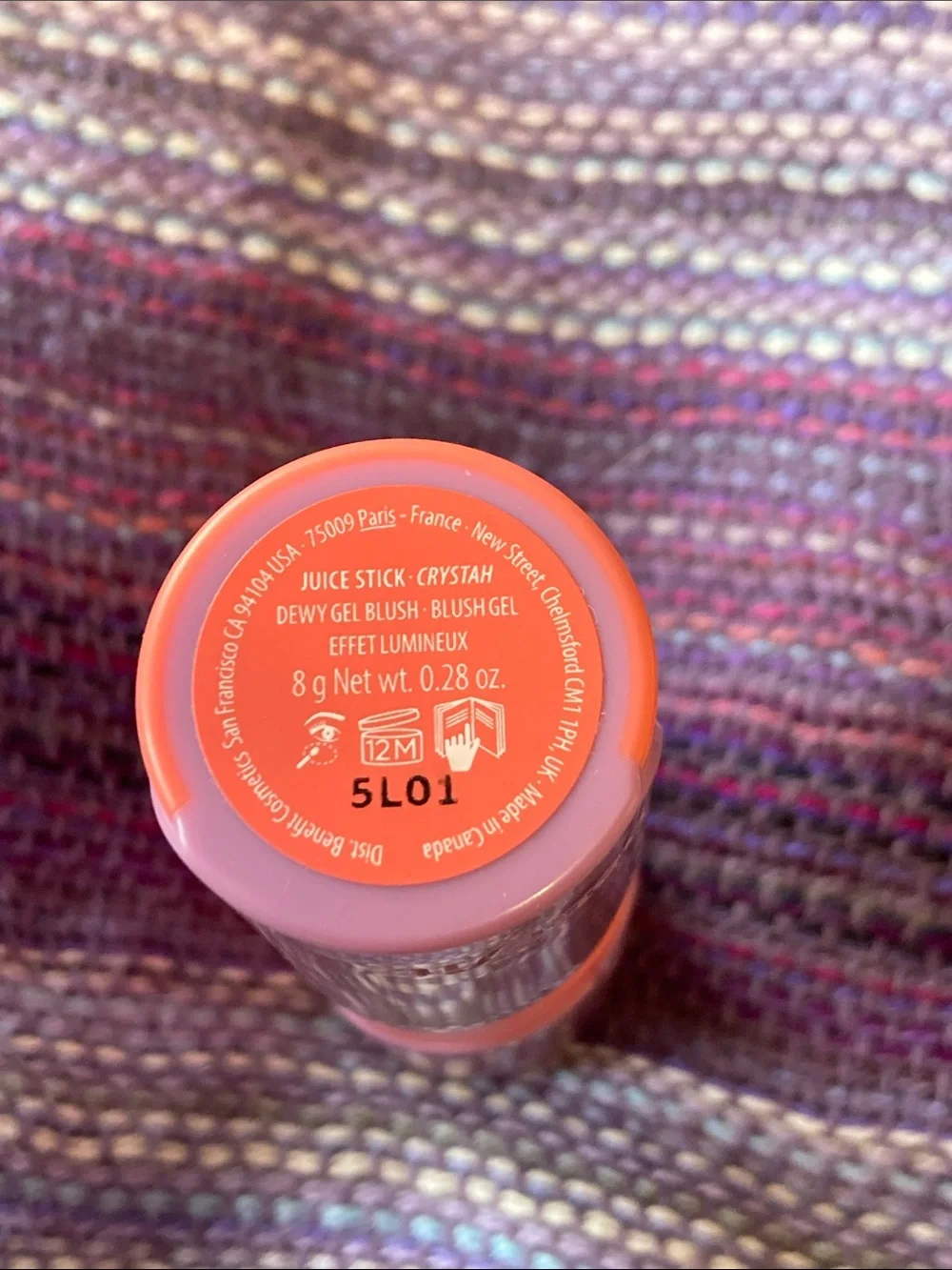 Benefit Crystah Dewy Gel Blush Stick
